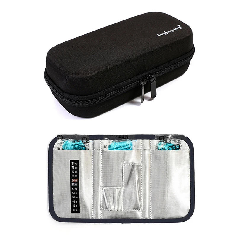 Medical Cooler Travel Pocket Packs Pouch Drug Freezer Box For Diabetes People EVA Insulin Pen Case Cooling Storage Protector Bag insulin cooler,insulin cooling bag