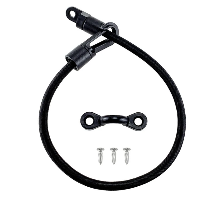 Fishing Rod Holder Bracket Rest Gear Accessories 2 Sets Rod Strap Holder Deck Mount Connector Mount Rod Strap Hold Down for Bass Boat Kayak Boat Fishing