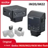 Godox iM20 iM22 iM30 Mini Camera Flash for Canon Fuji f1-230 Olympus Pentax Sony zv1 zve10 Nikon Panasonic Most SLR Cameras 1