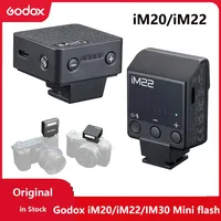 Godox iM20 iM22 iM30 Mini Camera Flash for Canon Fuji f1-230 Olympus Pentax Sony zv1 zve10 Nikon Panasonic Most SLR Cameras 1