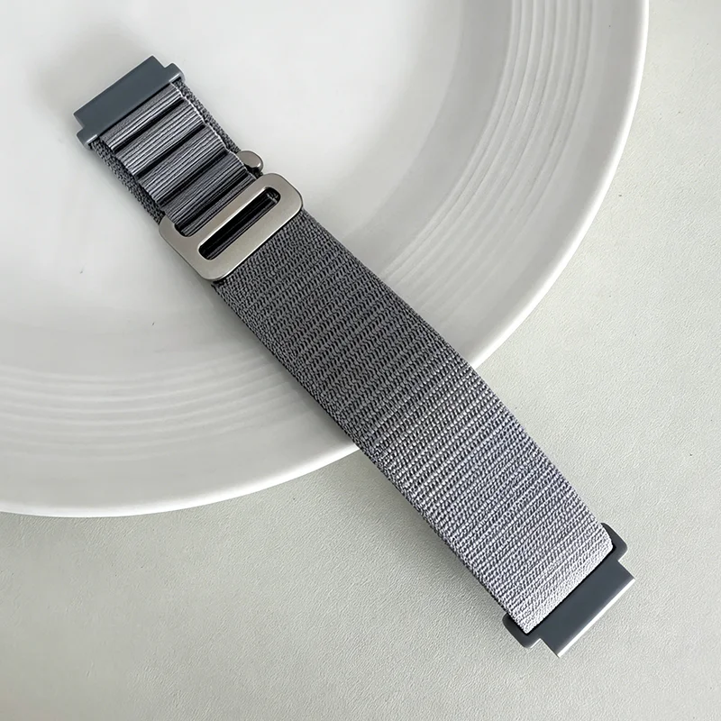Alpine Loop Nylon Strap Watch Band - 22mm/20mm, Universal Fit