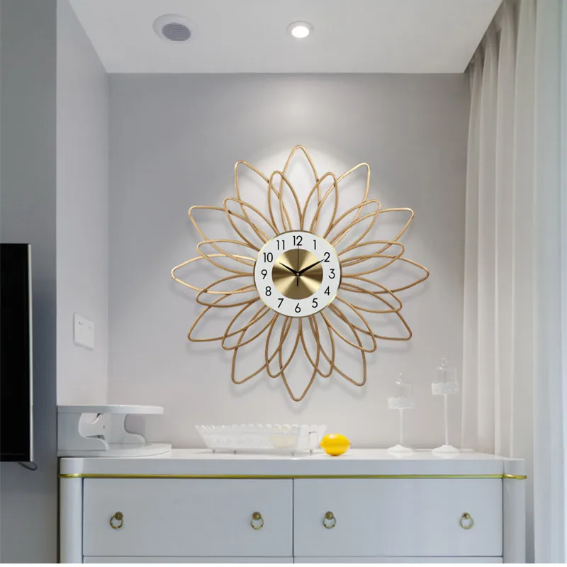 

Clocks and Watches Living Room Wall Clocks Wall Watches Creative Fashion Decoration Atmosphere Home Clocks