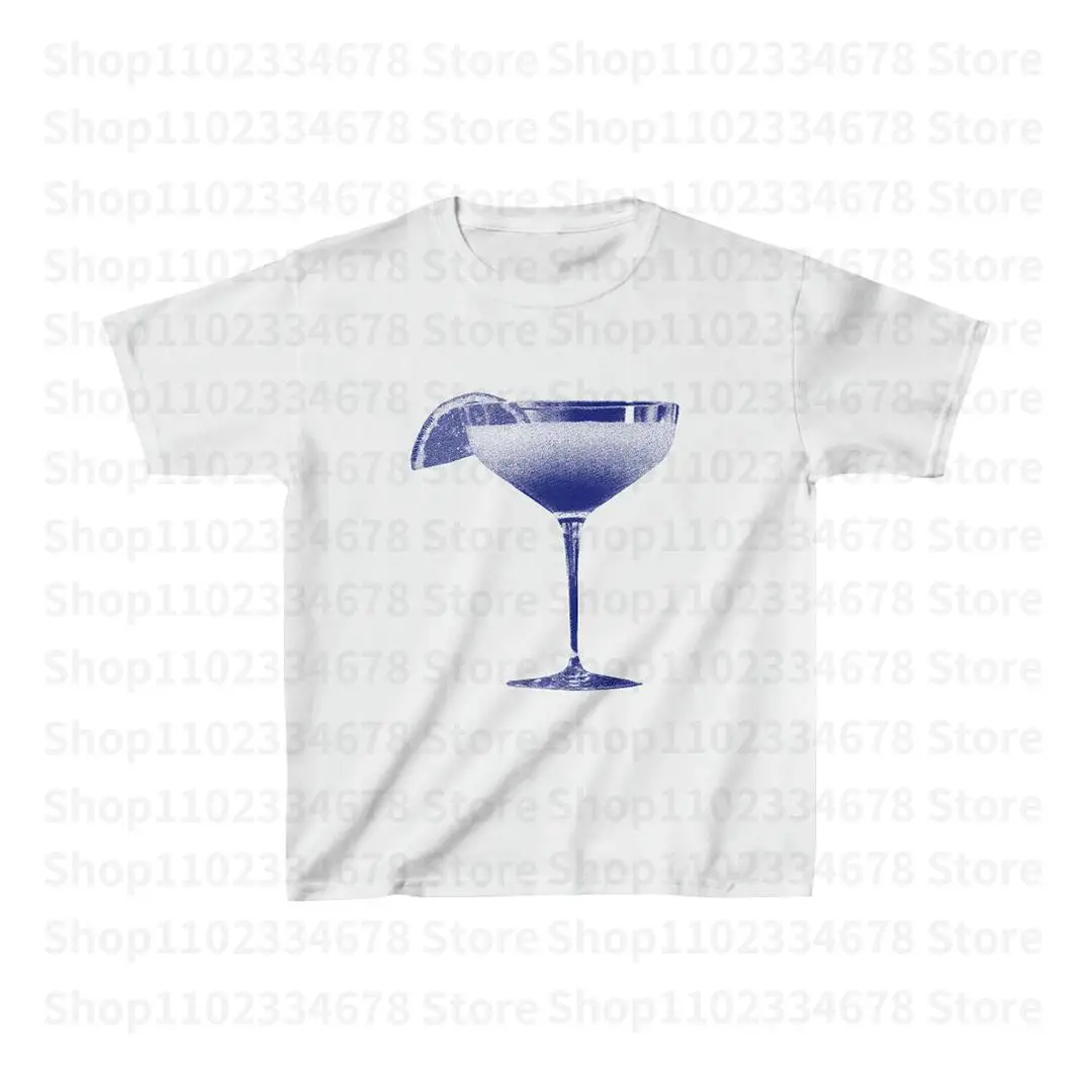Letter print baby tee