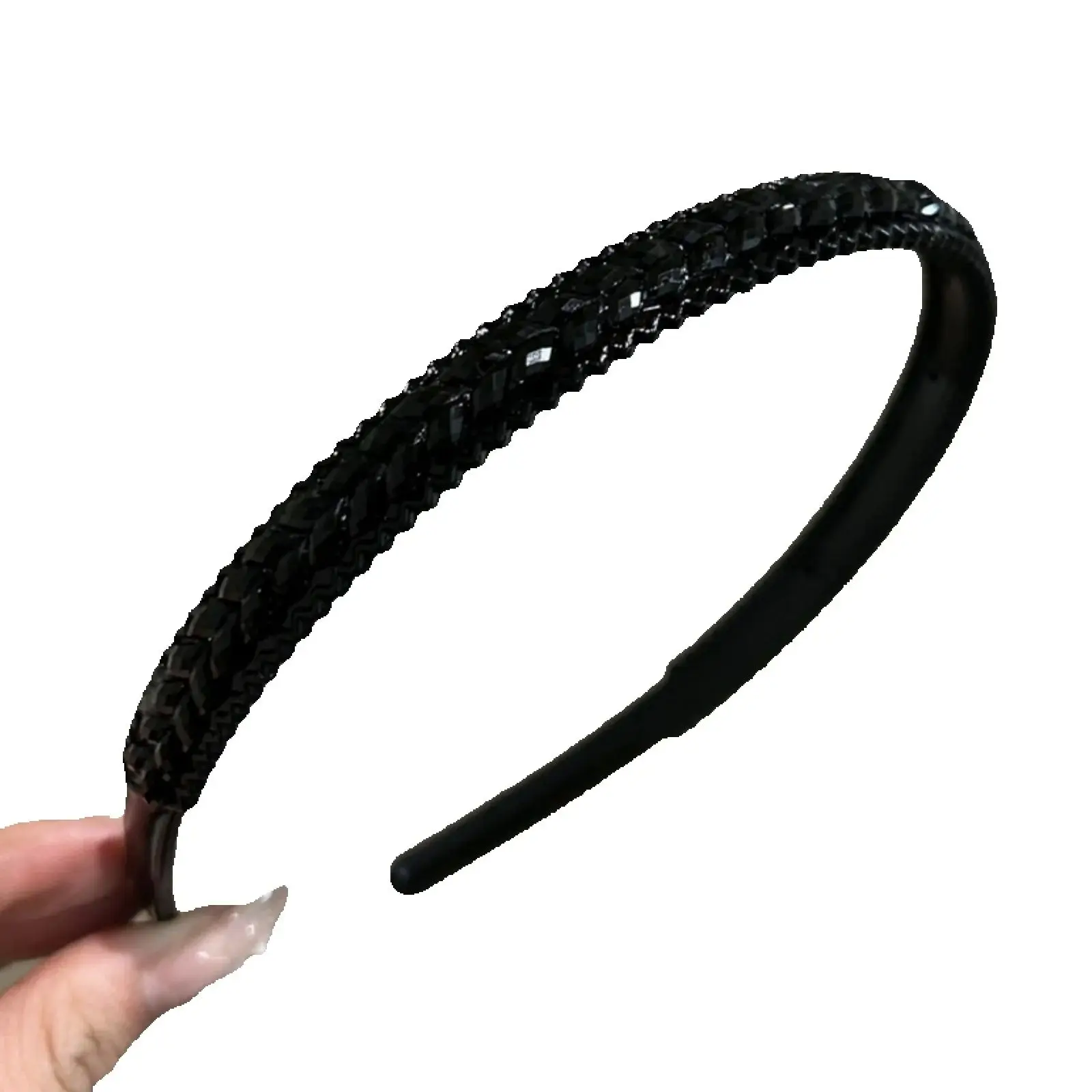 1-teiliges Gesichtswasch-Stirnband-Haar-Accessoire, neuer Stil, rutschfester Haarreifen mit Zähnen, Haarschmuck für Erwachsene, Haarspange für Fl Kaip – Detail 6