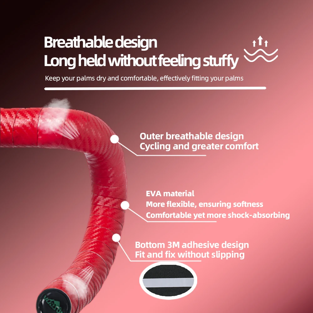 Bicycle Accessories MOTSUV Bicycle Handlebar Strap MTB Road Bike Handle Tape Non-Slip PU+PVE Belt Tape Handbar Protection Cover