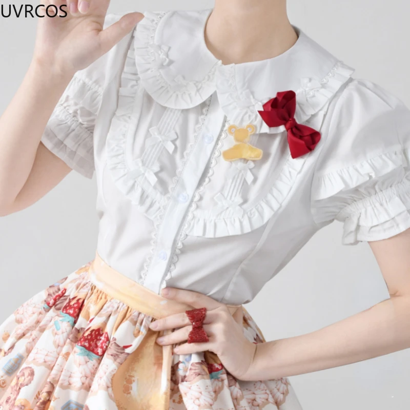 Anytime blouse met peter pan kraag wit | wehkamp