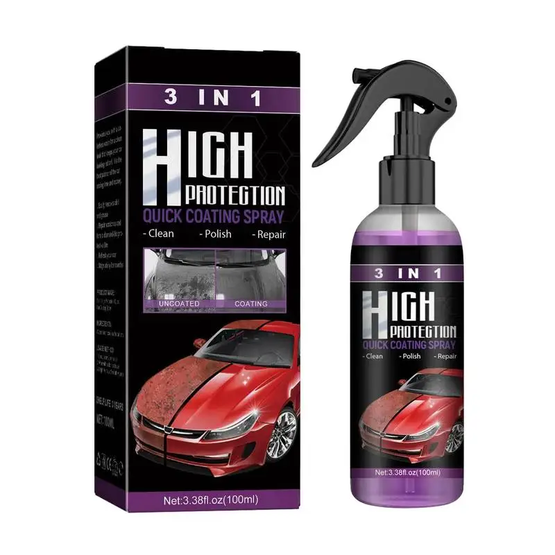 

automobile Coating Spray 3 in 1 high protection fast car coating spray automatic hand paint color changing cleaning coating