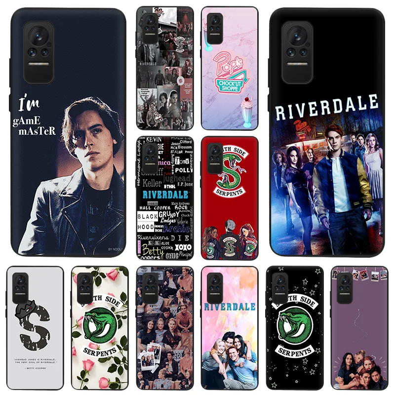 Мягкий черный Чехол Riverdale для телефона Xiaomi Mi Poco X3 Pro X3-NFC M3 F3 GT F1 Civi A2 CC9e 9 SE 9T 8 Lite CC9 Redmi