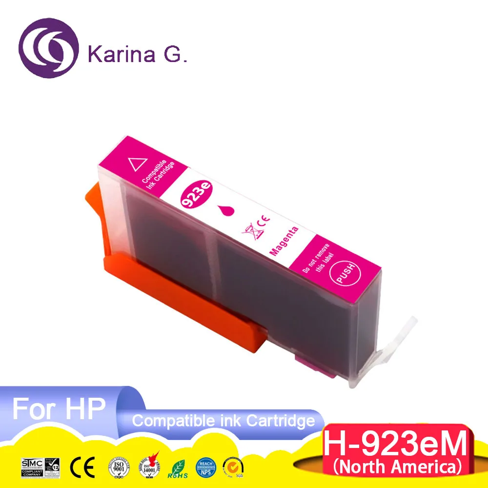 Karina.G For 923 923e Color Compatible Inkjek Ink Cartridge for OfficeJet Pro