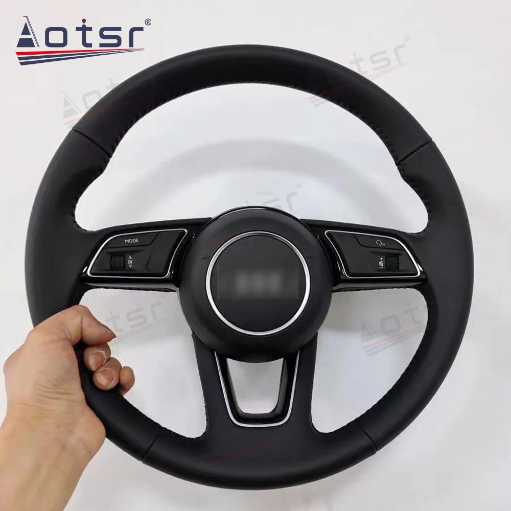 

Автомобильный руль для Audi, запчасти для салона автомобиля, модификация, управление направлением, ручка, навигационный аксессуар, Новинка