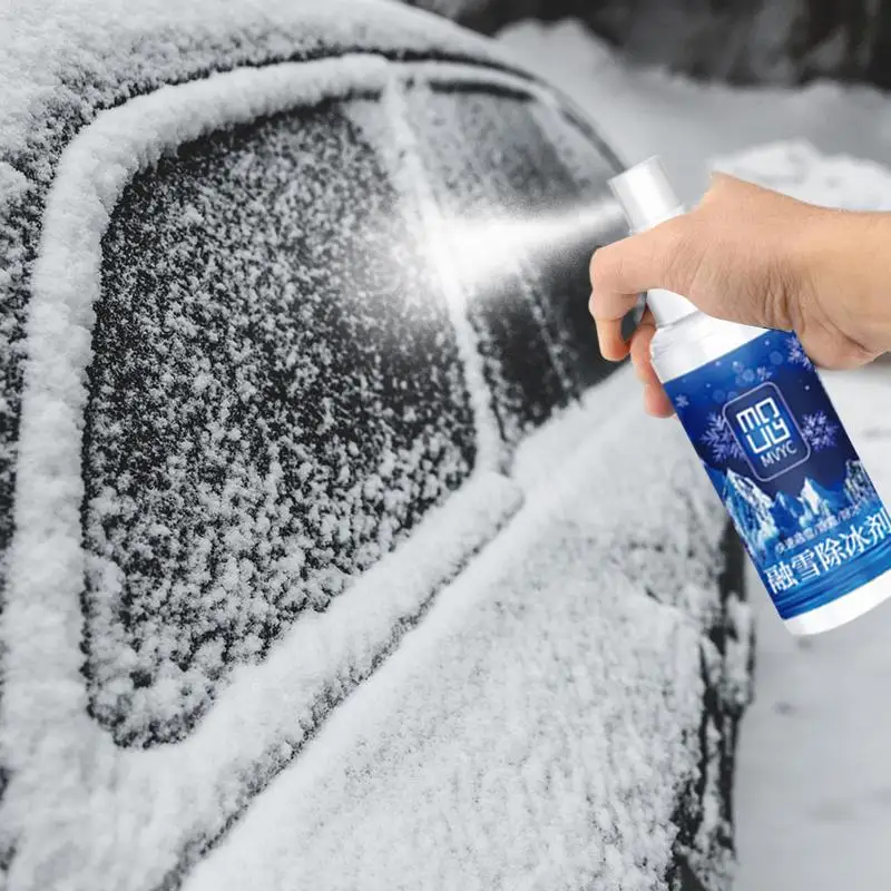 Car Deicer Spray 100ml Effecient Defrost Spray Windshield Effective  Defroster Spray Fast Acting Car Supplies For Winter Cold