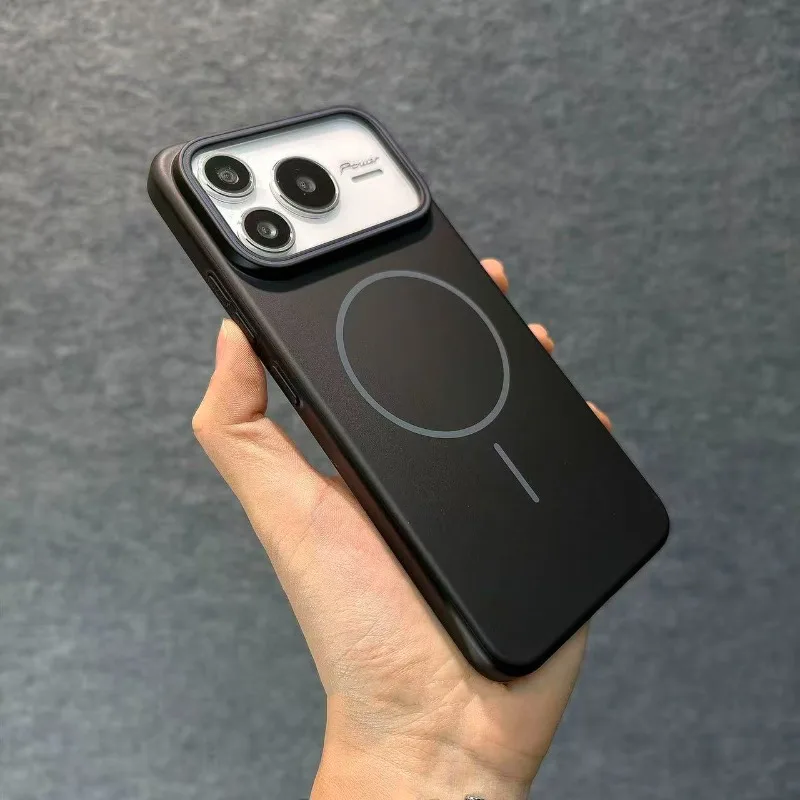 Enhanced Magnetic Shockproof Case with Matte Finish - Hard PC Protection Cover