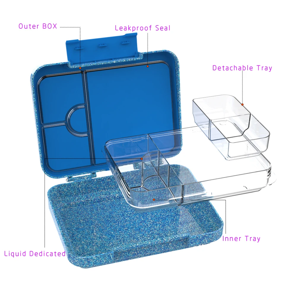 Disney Stitch Boîte à Goûter Avec Copartients Et Gourde Enfant