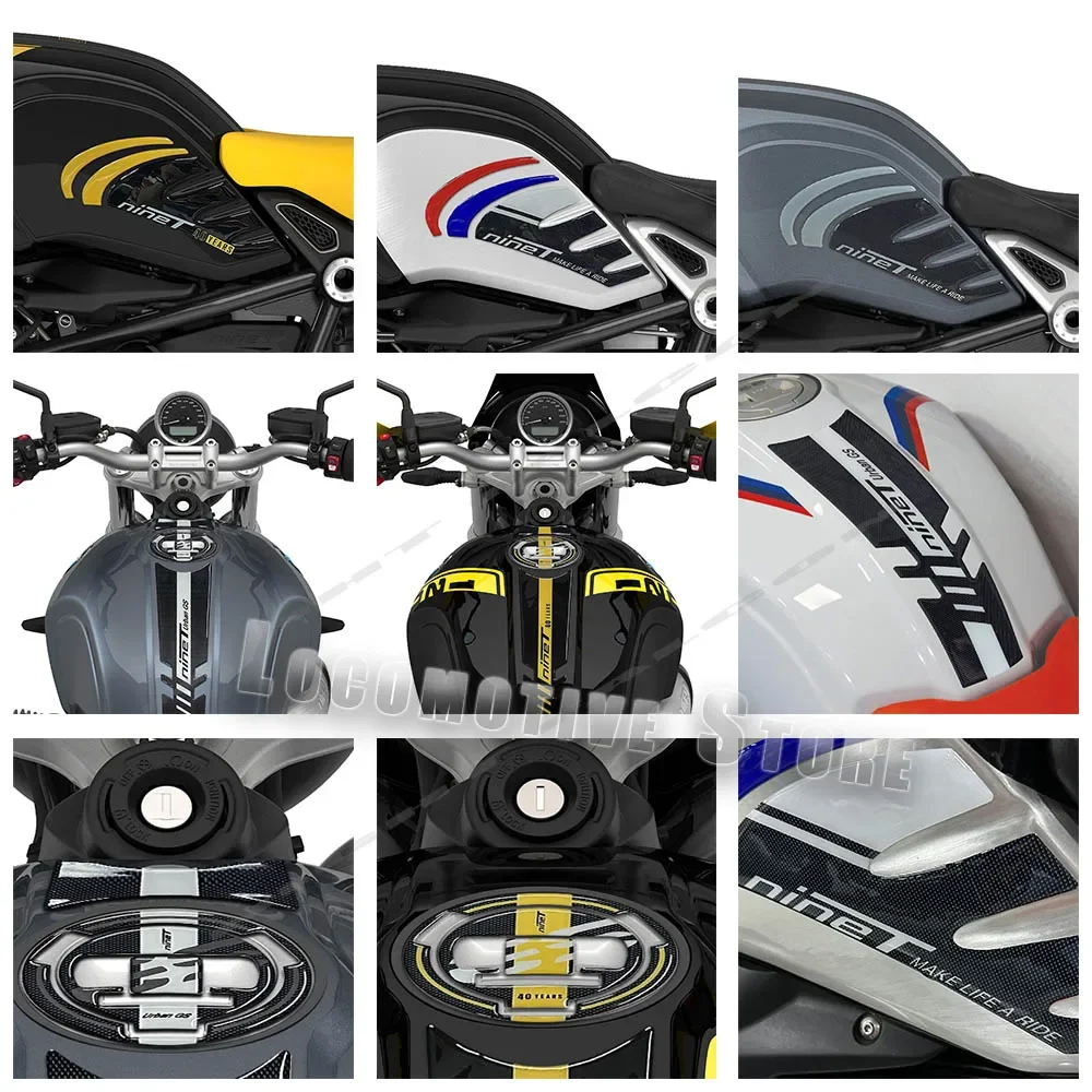 R NineT ׼  3D   ƼĿ, ũ е ȣ ƼĿ ŰƮ, BMW R NineT R 2017-2024