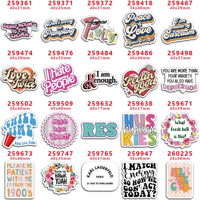 DIY Craft Supplies Cartoon Character Flat Back Planar Resins 10 pieces ,Written language PR259361