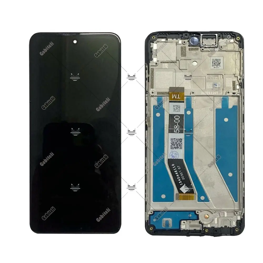 For Motorola Moto G32 G73 LCD Display Touch Screen Digitizer Assembly For Moto G32 Display With Frame Replacement Repair Parts