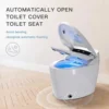 YYHC-Economy modern automatic foot induction flush luxury remote control toilet seat toilet integrated 2