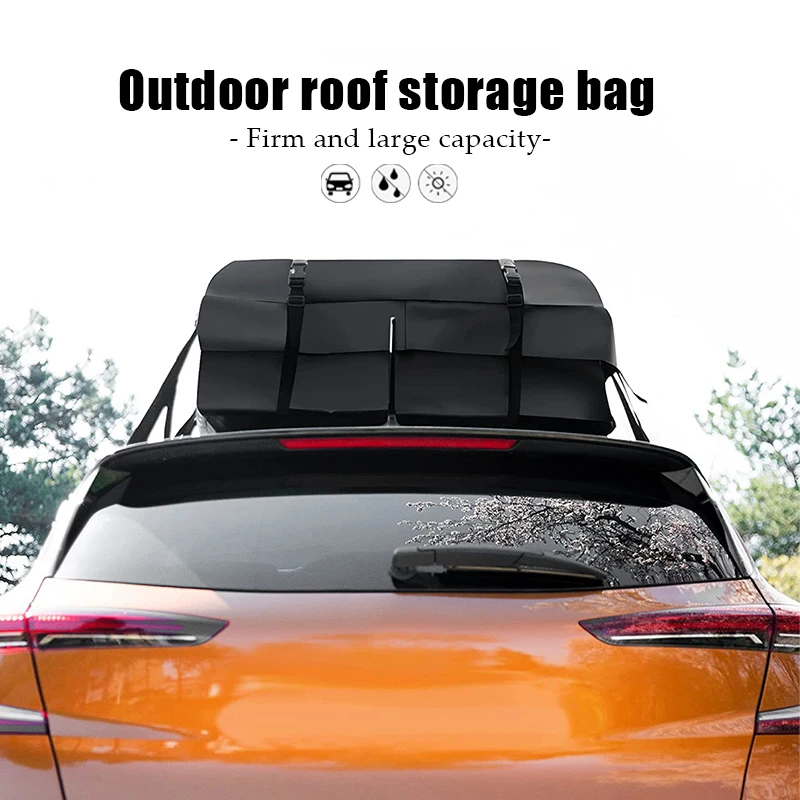 120x90x44cm Large Waterproof Car Cargo Roof Bag Rooftop Luggage Carrier