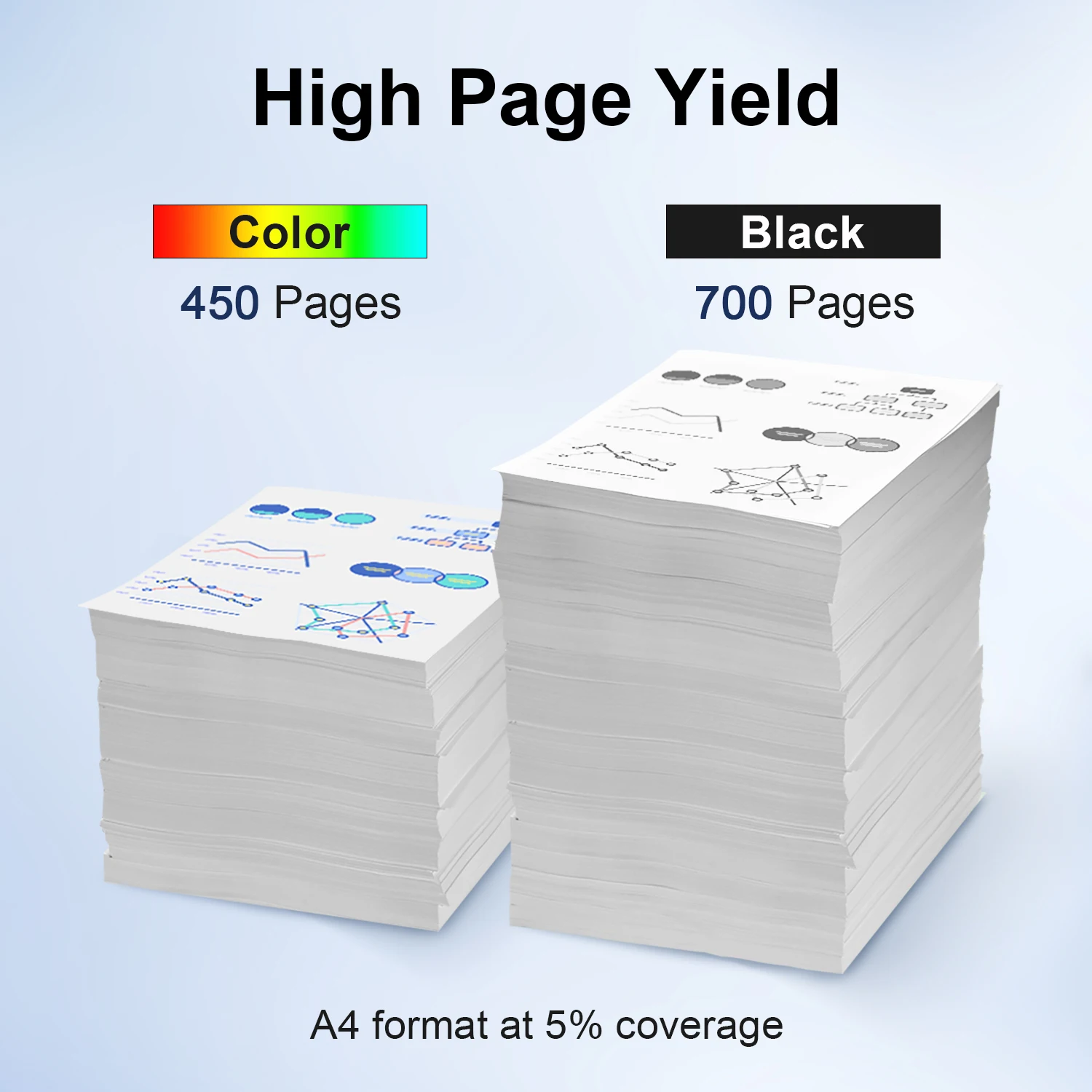 KT INK Remanufactured Ink Cartridges 67XL Replacement for HP 67 67XL for HP DeskJet 2700 2700e 2755e 2755 4155e 4155 Printers printer supplies ink cartridge inkjet ink cartridge
