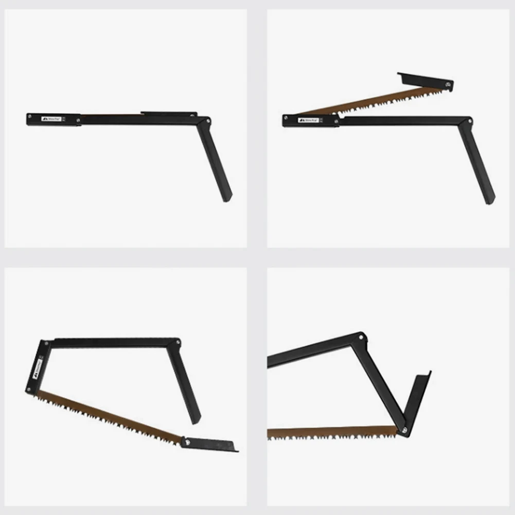 Folding Hand Pruning Saws Hiking Wood Saw Multifunctional Aluminum Alloy with Storage Pouch Camping/Garden/Outdoor Survival Tool 5
