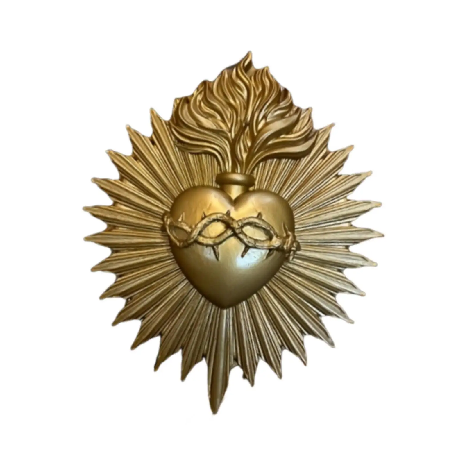 Gothic Statue Decorative Art Heart Gothic Wall Plaque Wall Hanging Sculpture for Hotel Home Living Room Entrance Decoration Gothic Statue Decorative Art Heart Gothic Wall Plaque Wall Hanging Sculpture for Hotel Home Living Room Entrance Decoration