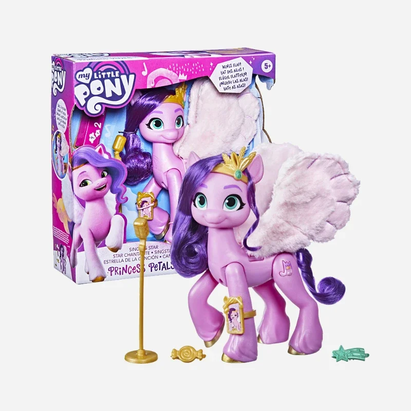Y My Little Pony G5 The Movie Singing Star Pipp Princess Petals Action Figure Canto Doll Play House Toy Girl Kids Gifts