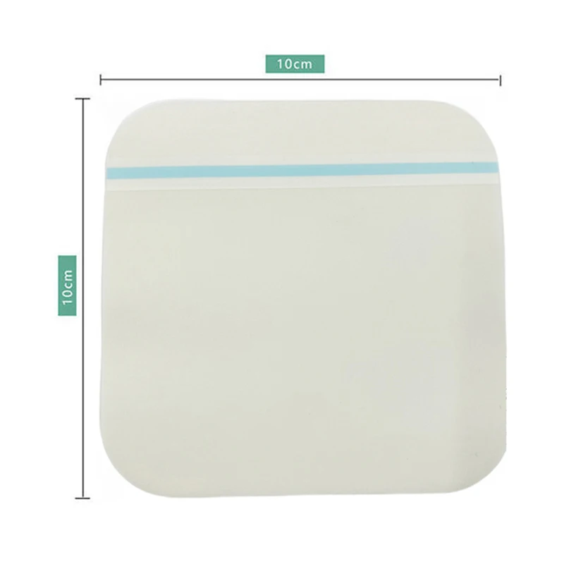 Ultra Thin Transparent Hydrocolloid Adhesive Healing Pads - Breathable & Waterproof Wound Dressings