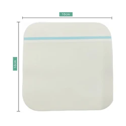 Ultra Thin Transparent Hydrocolloid Adhesive Healing Pads - Breathable & Waterproof Wound Dressings (1pcs)