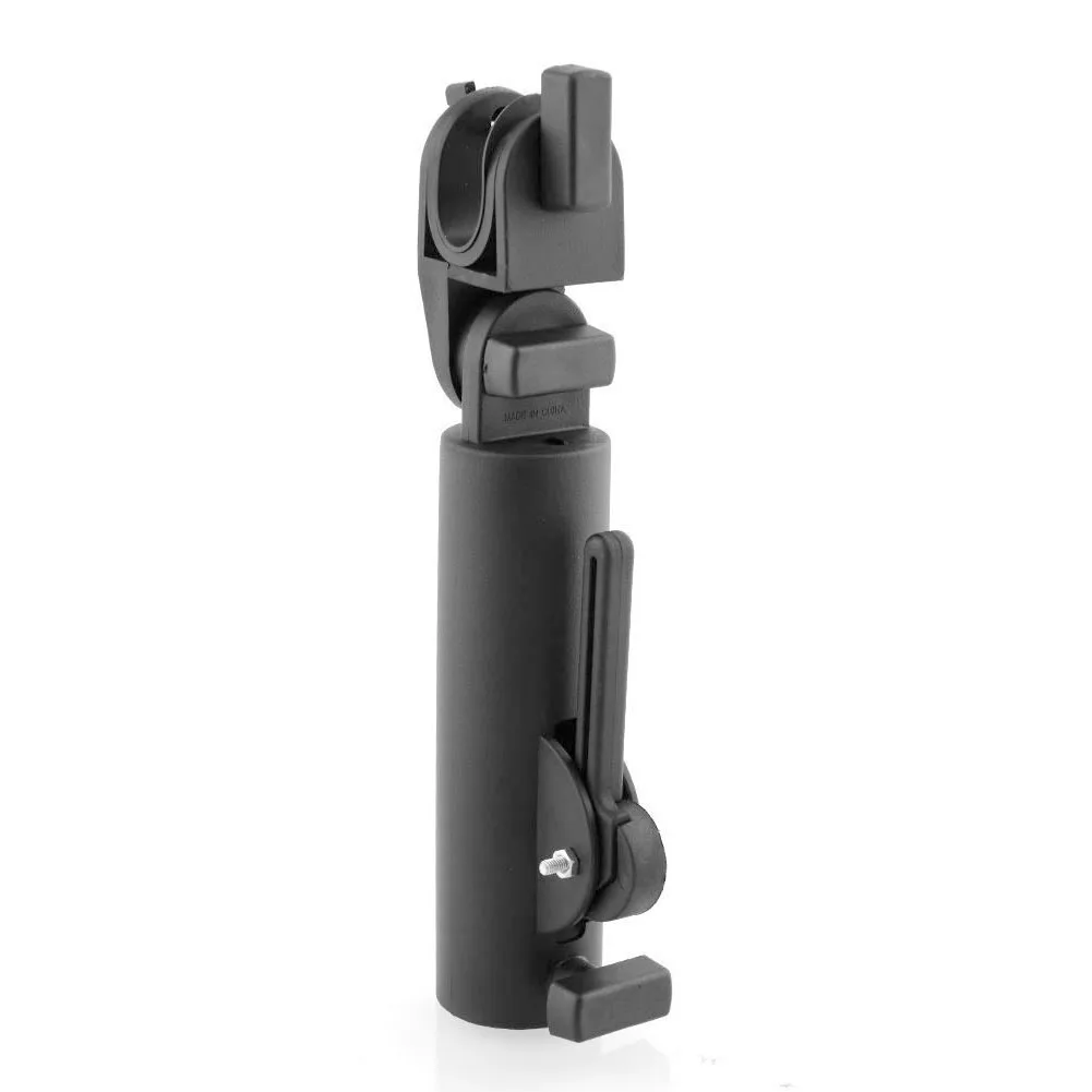 Double Lock Swivel Accessories Umbrella Holder Stand Baby Stroller Durable Adjustable Angle Connector Bicycle Golf Cart