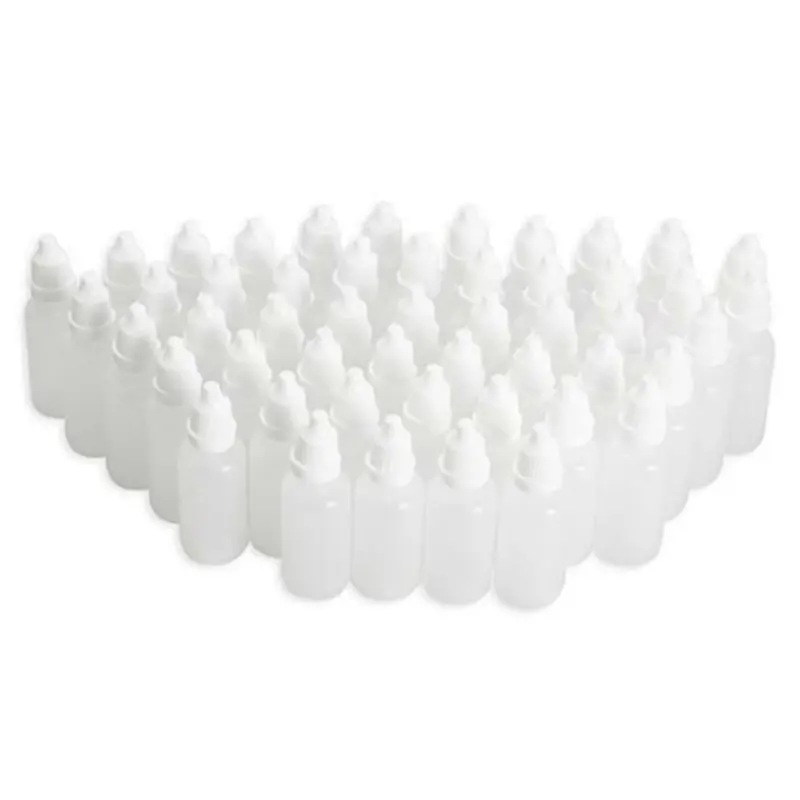 

500 Pcs 5ml Wholesale Empty Plastic Squeezable Eye Liquid Dropper Bottles LDPE Oil Refillable Containers with Childproof Cap