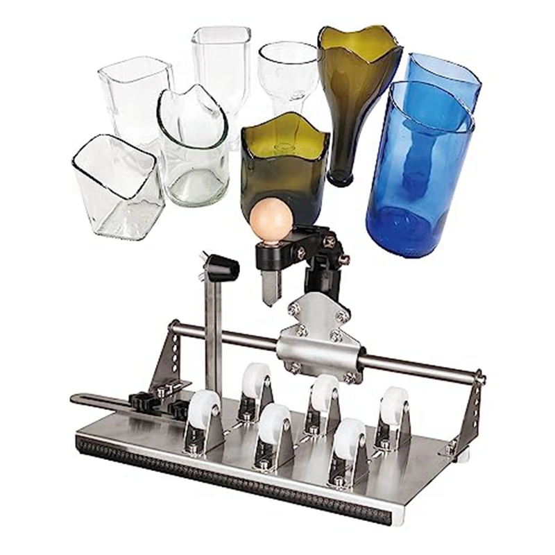 

1Set Glass Cutting Tool Professional DIY Glass Cutting Tool For Square, Round Bottles And Bottlenecks With Accessories