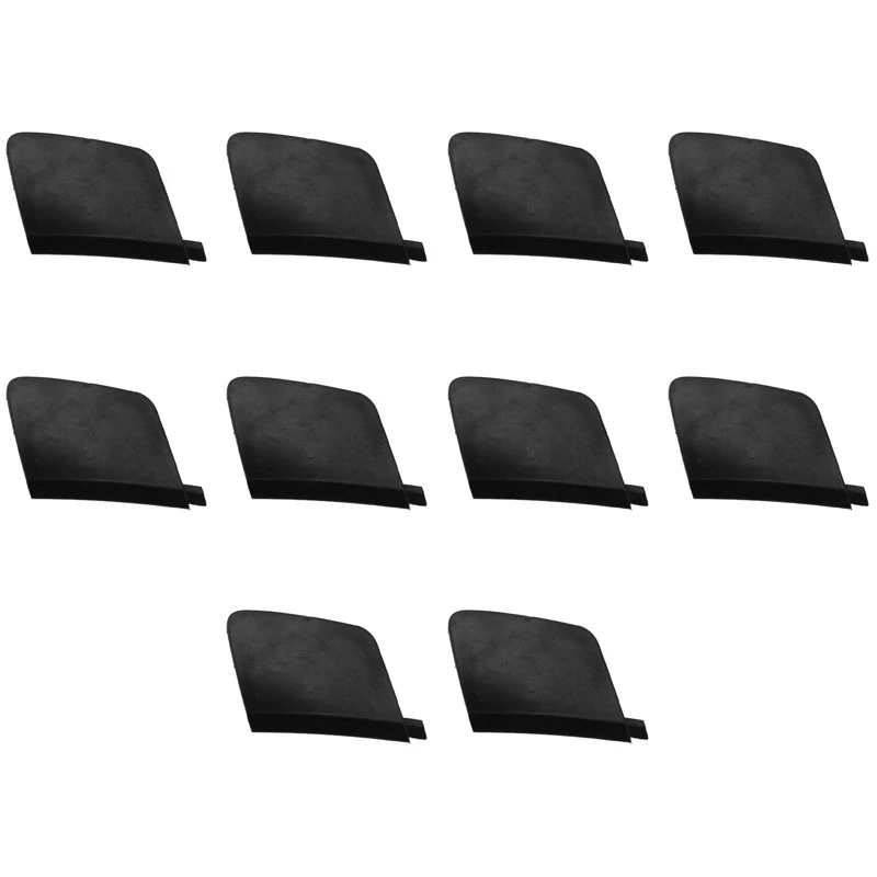 

10X Автомобильный задний бампер, буксировочный крючок, крышка, крышка, подходит для Volvo V40 2013-2016, черный 39814200