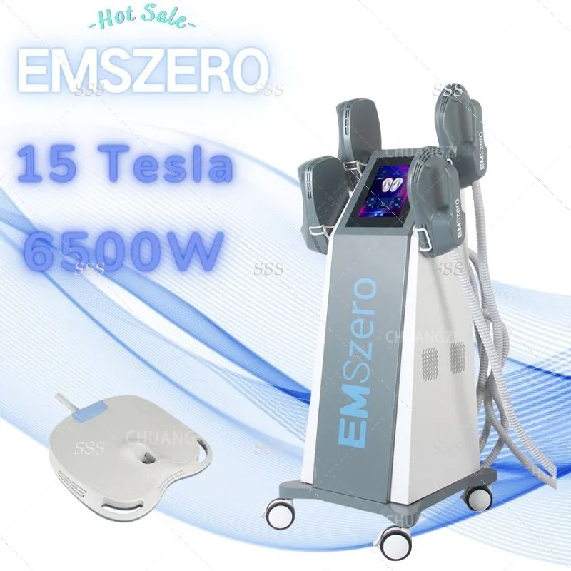 

EMSzero NEO RF Machine 2024 Profesional EMS Body Sculpting Muscle Stimulation Fat Removal 4 RF Handle EMSSLIM HIEMT PRO