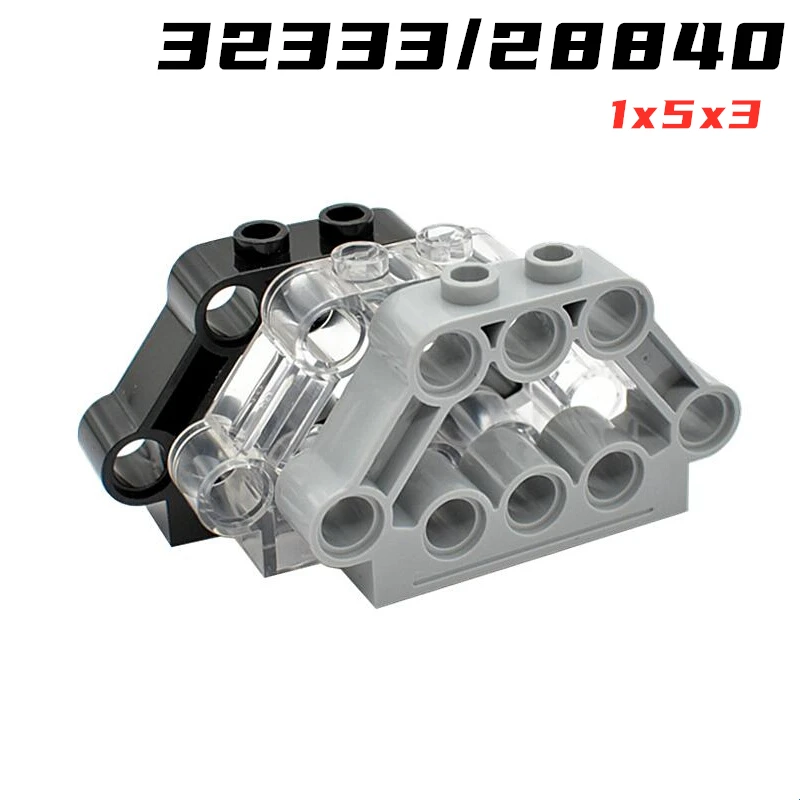 

Детали радужной свиньи MOC 32333 28840 высокотехнологичные штырьковые соединительные блоки 1x5x3 Совместимые Кирпичи «сделай сам» Строительные блоки детские игрушки