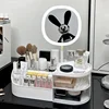 White Drawer Makeup Storage Box Large Capacity Plastic Jewelry Cosmetic Organizer Lipstick Skin Care Sundries Container for Home 2