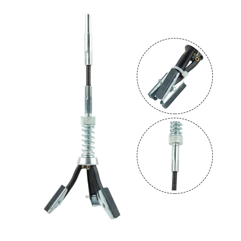Cylinder Hone Tool Three-jaw Cylinder Sander Car Engine Cylinder Honing Tool Adjustable Brake Burnisher Hone Grinding Holes Friction