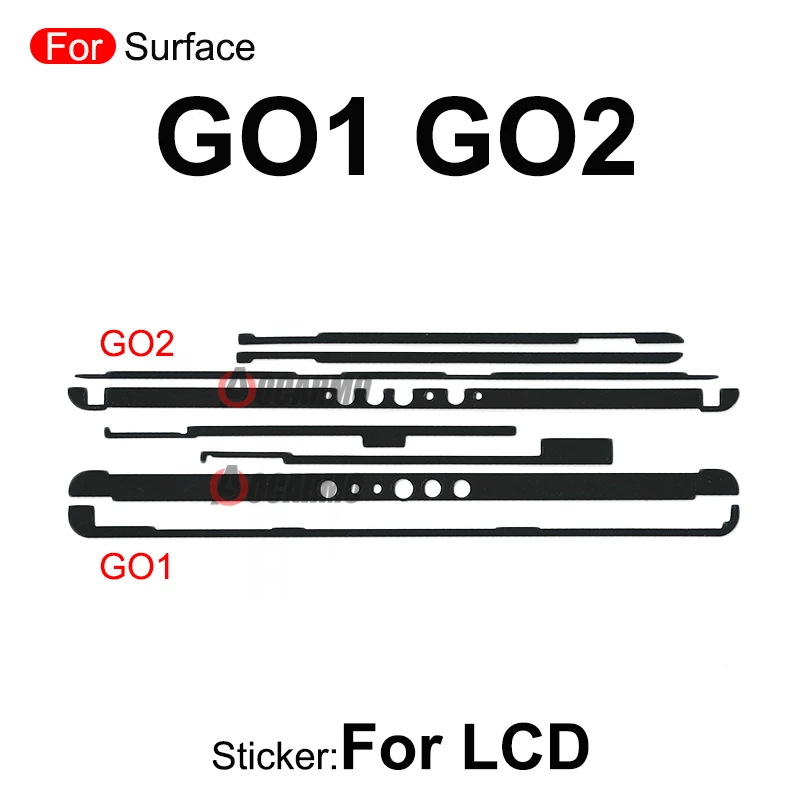 1Pcs Adhesive For Microsoft Surface GO 1 2 Go1 GO2 LCD Display Screen Frame Sticker Glue Tape lcd display frame glue sticker