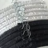 Men Hangers Sponge Padded Hangers Foam Hanger Non Slip Satin Canvas Covers for Adults Clothes Men Suits Bridegroom Suits 42-45cm 2