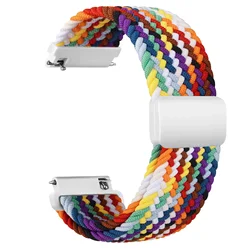 Braided Magnetic Bracelet Watchband, 22mm Strap - Universal 22mm Strap (Colorful)