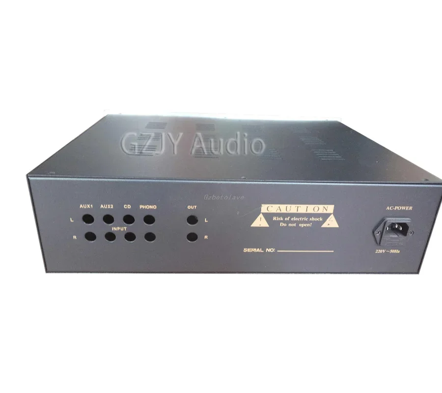 AKOFA AKOUSSAH LP盤　未使用未開封　送料込み HiFi Aluminum + Iron Amplifier Chassis Preamp Case