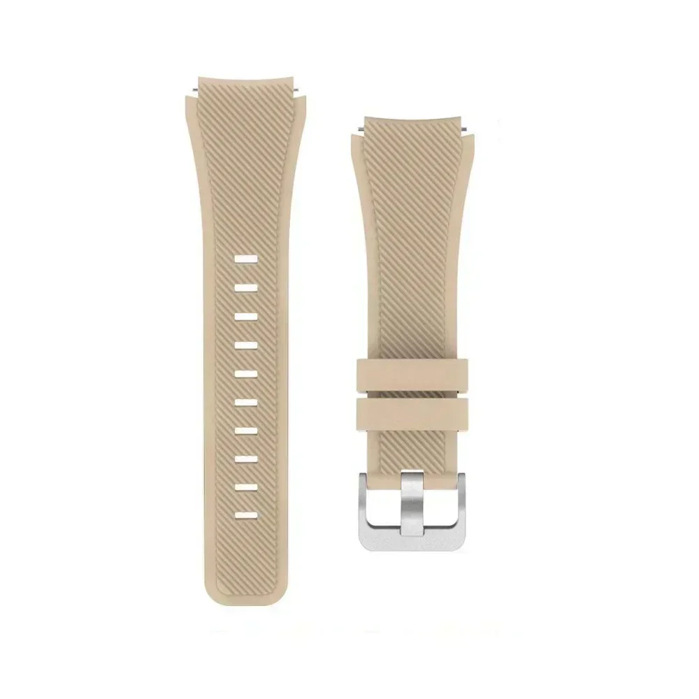 Sporty 22mm Silicone Bracelet Strap - Premium Watchband Accessory in Vibrant Colors