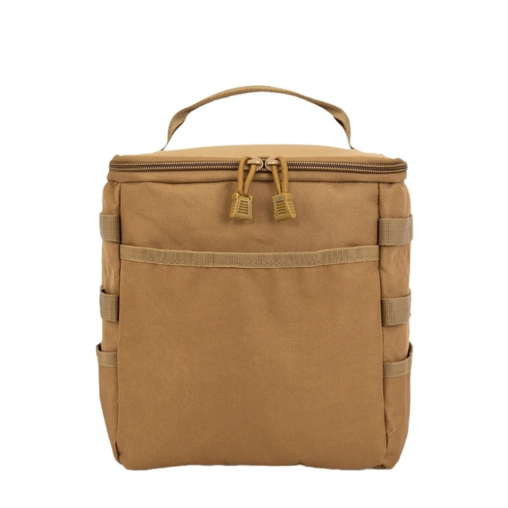 Outdoor Camping Storage Bag Large Capacity Ground Nail Tool Bag Gas Canister Picnic Utensils Cookware Kit Outdoor Camping