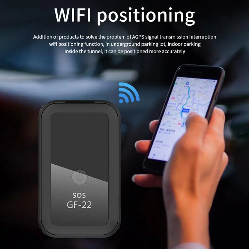 alarm button for elderly GF-22 Locator Anti Lost Tracer Device Mini GPS Tracker Free Installation Personal Tracking Object Tracker For Car Motorcycle wifi panic alarm
