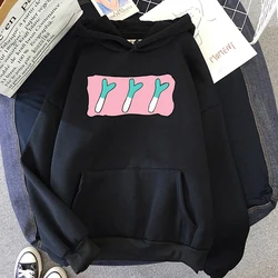 Vintage Aesthetic Kawaii Onion Girl Hoodie - Unisex Retro Harajuku Pullover Sweatshirt - S (34249 - NH - 4)