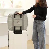 Foldable Travel Bags Unisex Waterproof Oxford Fabric Luggage Storage Suitcase Match Large Capacity Handbags Tote Organizers 2
