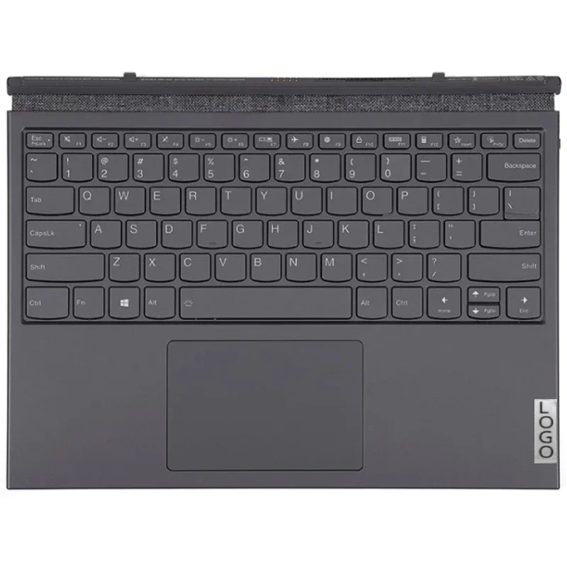 

Новый чехол для клавиатуры Palmrest US для Lenovo Yoga Duet 7-13IML05 серого цвета