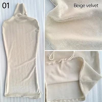 Mannequin de présentation pour robe de mariée, couverture de corps en velours pour femme, forme de robe de remplacement, maillot de corps de maquillage 5