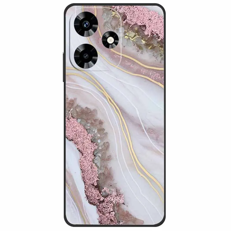 Silicone Wolf Lion TPU Soft Phone Case - Black