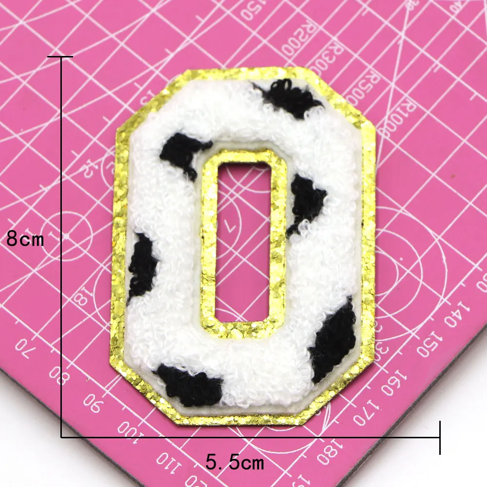 mucca animale - Toppe termoadesive Patch Toppa, misura: 3,8 x 5,4 cm Catch the Patch - il tuo negozio per i cerotti e i cerotti con il ferro da stiro | essere individuale