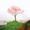 3pcs Miniature Iron Wire Trees Cherry Blossom Tree Diy Model Making Toys Architecture Building Materials for Diorama 5